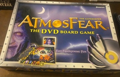 Atmosfear The Gatekeeper DVD Board Game Pressman All Parts Sealed 100% Complete