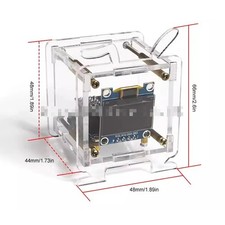 ESP8266 DIY Electronic Kit OLED Display Mini Clock  Shell DIY Soldering Project