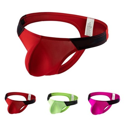 G-String-Höschen Glatte G-String Elastische Taille Hohe Strecke Sexy Stil