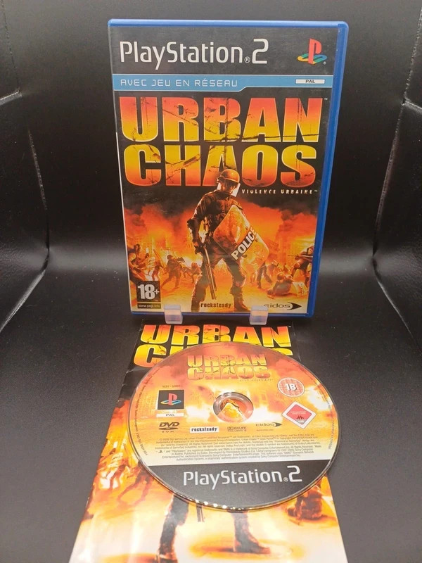 Urban Chaos - Violence Urbaine - Playstation 2 (PS2) - Complet - PAL FR (800)