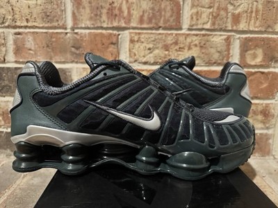 New 13 Nike Shox TL Running Shoes Seaweed Green Gunmetal 3M AV3595