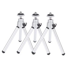 Mini Telescoping Tripod, 3Pcs Universal Foldable Aluminium Alloy Stoving...