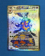 Vespiquen ex 212/197 Gold Hyper Rare Obsidian Flames Pokemon Card 2023 NM