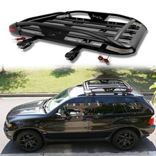 For X3 X5 Aluminum Suv Roof Rack Cross Bars Cargo Carrier Basket W Led Lights For X3 X5 Aluminum Suv Roof Rack Cross Bars Cargo Carrier Basket W Led Lights