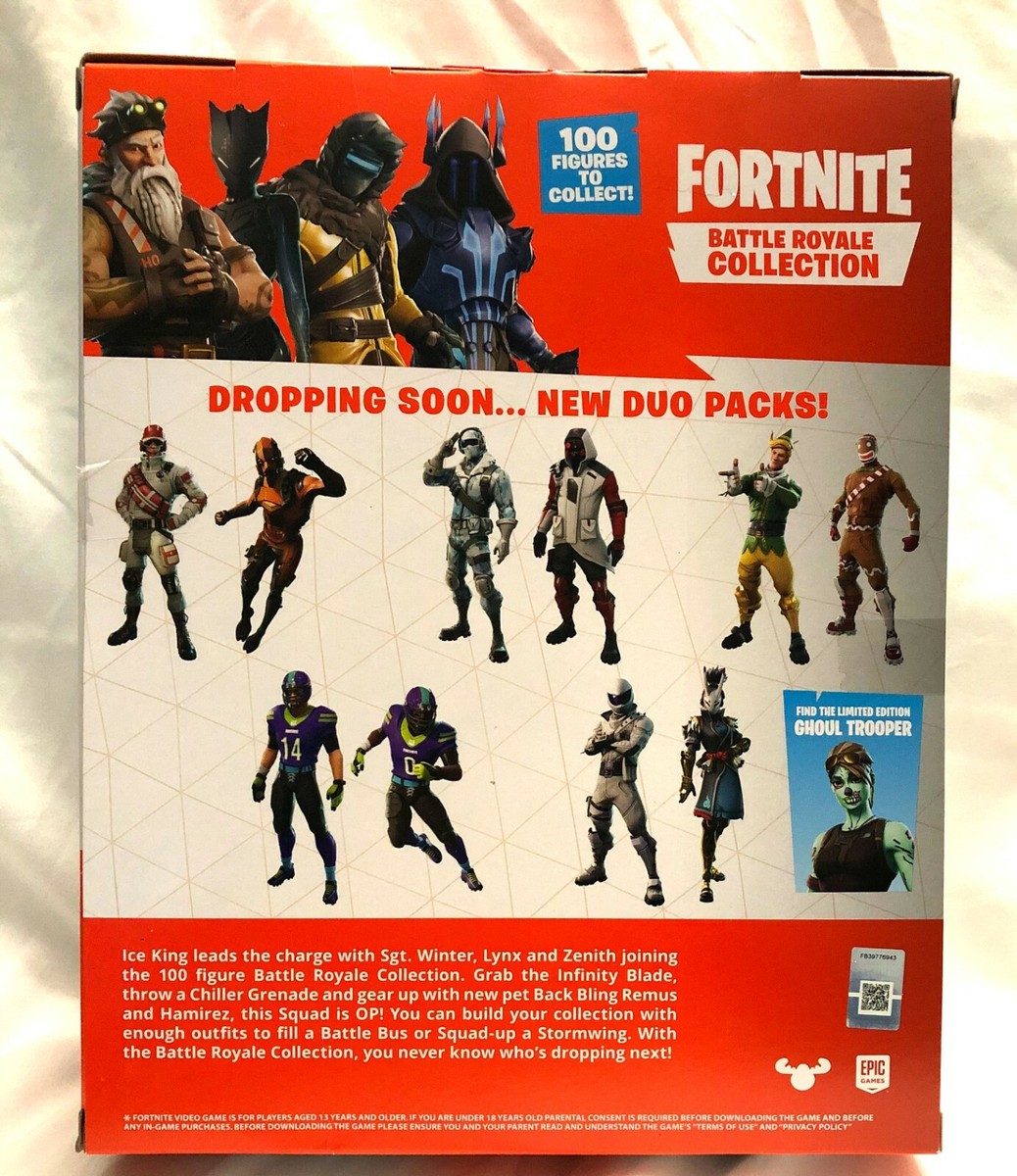 Fortnite Battle Royale Collection Ice King, Zenith Lynx Sgt Win