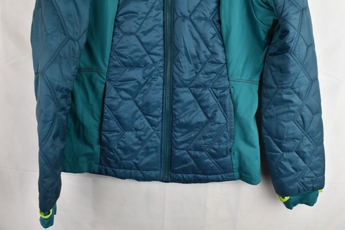 QUECHUA Blue Padded Jacket size M Womens Full Zip Quilted Walking - Picture 3 of 6