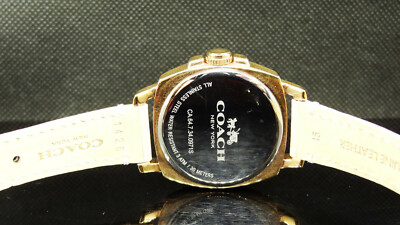 COACH 14502235 Boyfriend Pink Leather Strap Crystal Accented COACH 14502235 Boyfriend Pink Leather Strap Crystal Accented