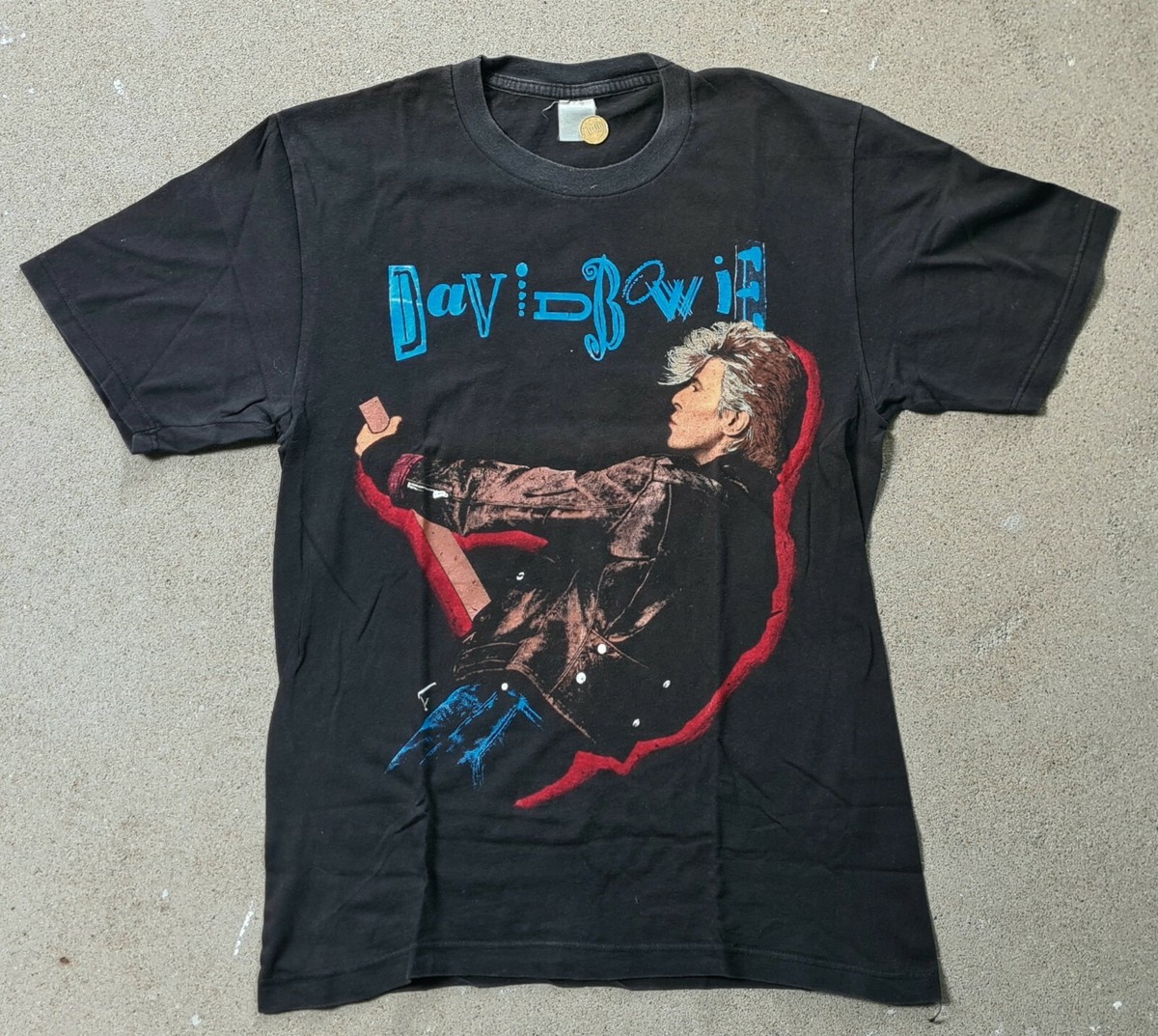 David Bowie Tシャツ The Glass Spider Tour David Bowie Glass Spider Tour Les Origines Oversized Merch