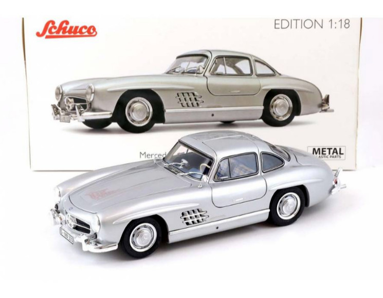 Maquette Mercedes-Benz 300 SL 1954 Schuco 1/18 pour vitrine de collectionneur