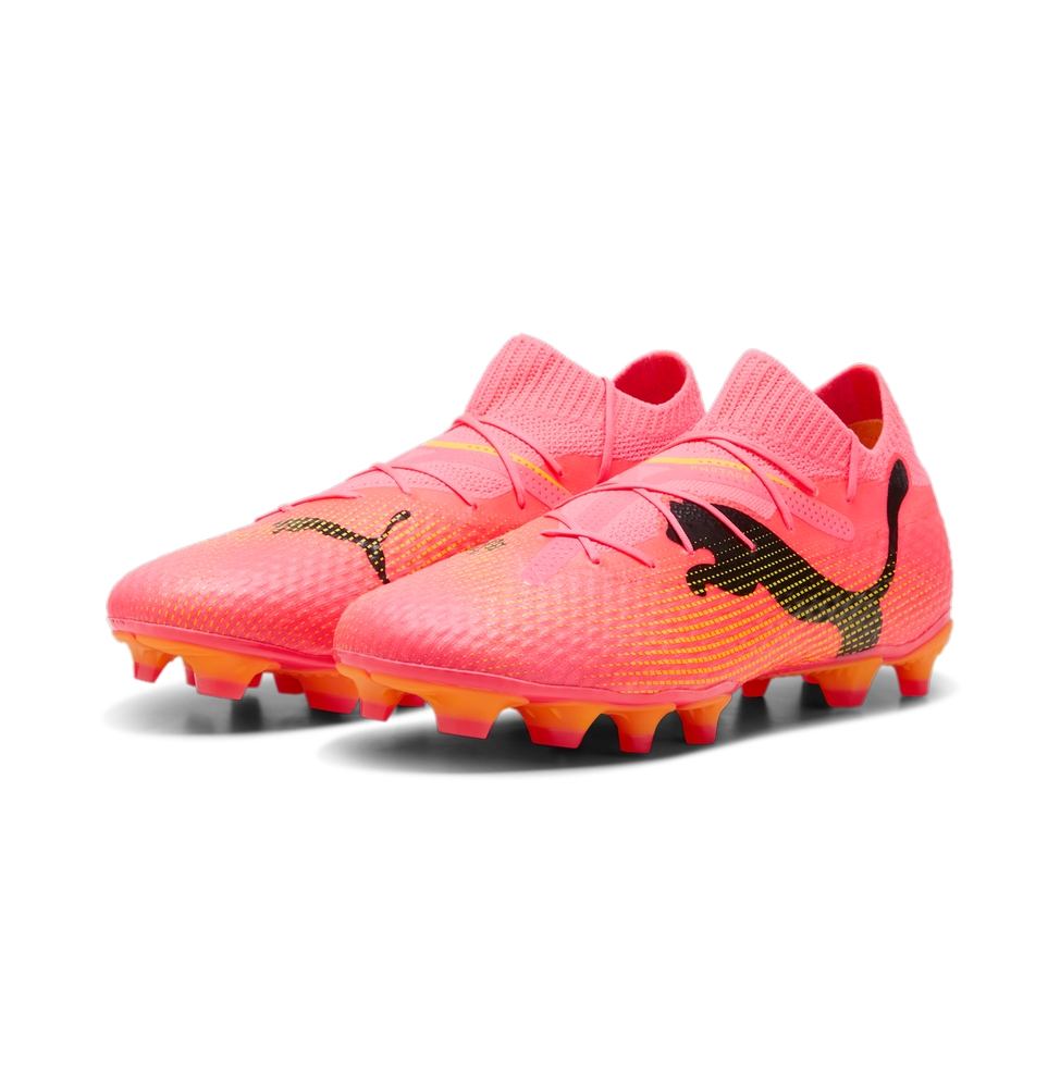 Puma Future 7 Pro Firm Ground Soccer Cleats Mens Orange 10770703