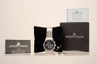 Jacques Lemans Chronograph 1-2020 mit OVP, BX