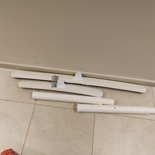 scrivania angolare lato destro, bianca