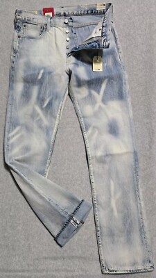 Levi's 501 Original Fit 150th Anniversary Jeans Mens 34x36 Selvedge Denim NWT