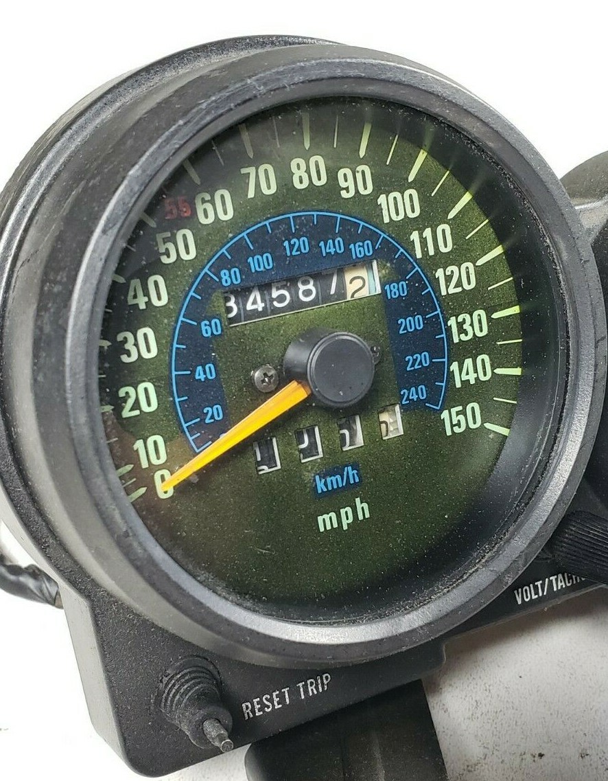 #Hウツ　計8点 KAWASAKI GPZ / ZX (ZX / GPZ 750) OEM Speedo / Tach instrument