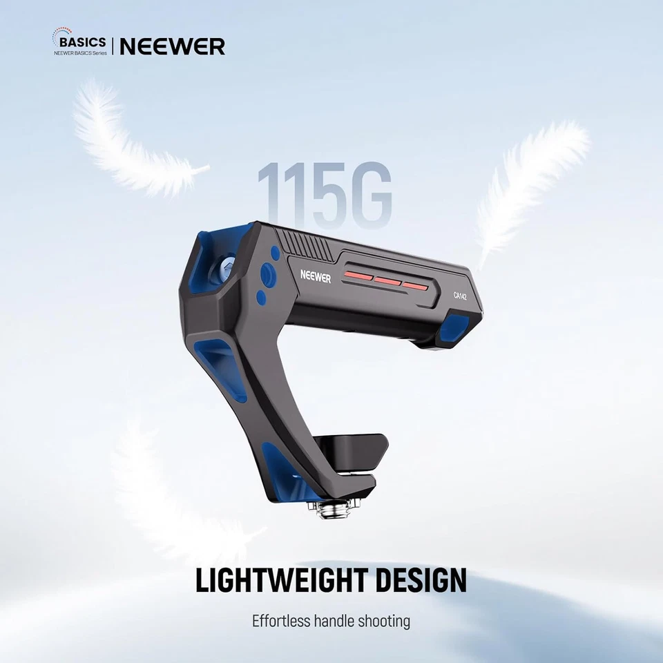 Lightweight Camera Top Handle with 3/8" Locating Pin for ARRI, High Strength Ca - Image 3 of 3