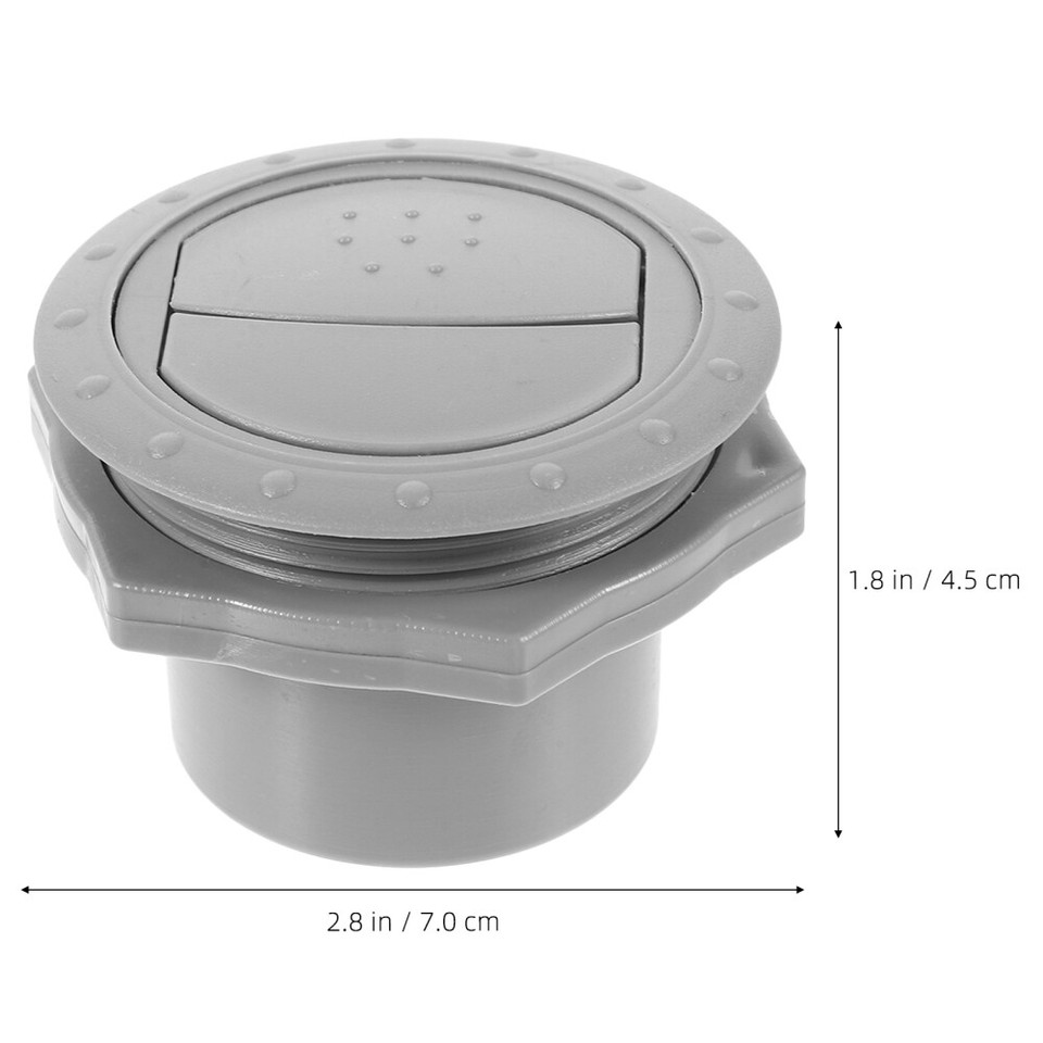 RV Interior Air Conditioner Vent Cover Round Cover Louvered Air eBay