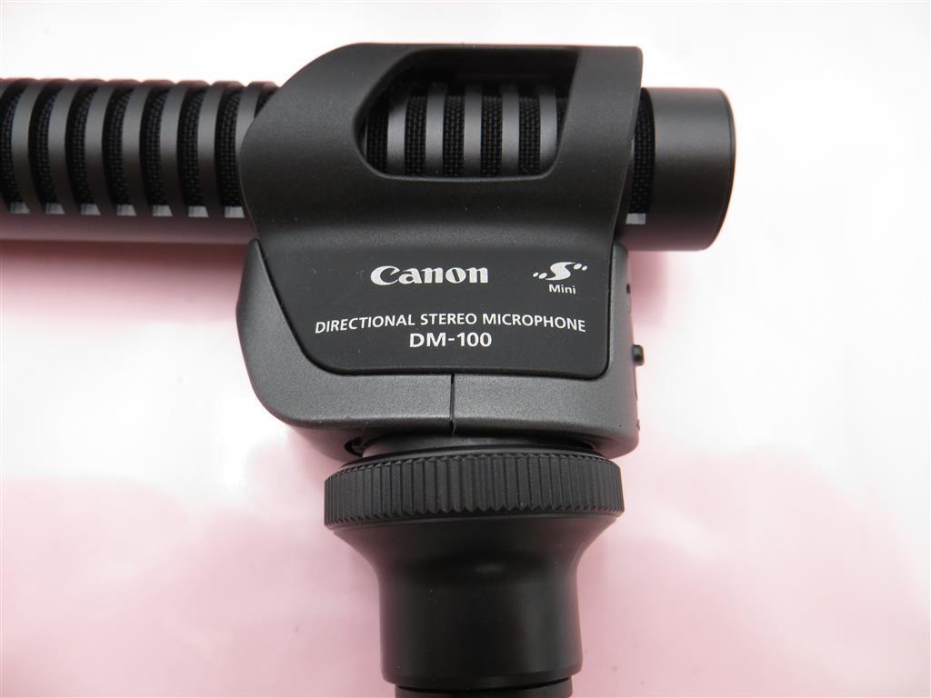 Canon  DM-100 マイク Shop Canon Directional Stereo Microphone DM-100 | Canon