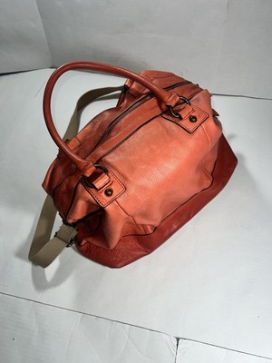 Orange Leather Cynthia Rowley New York Hand/Shoulder bag Retail $248