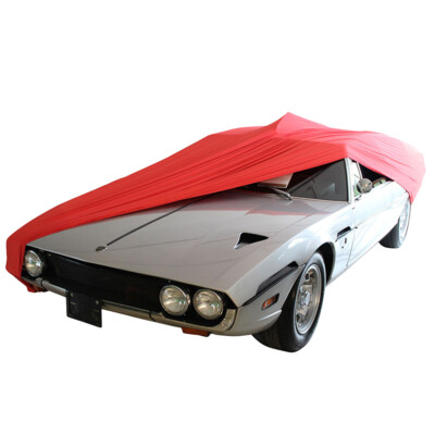 Indoor car cover fits Lamborghini Espada bespoke Maranello Red cover Without ...