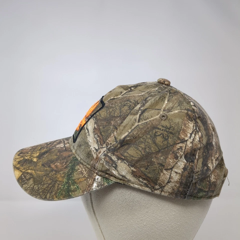 Realtree Xtra Youth Snapback Hat Camouflage OS Adjustable Embroidered Signatures - Image 3 of 4