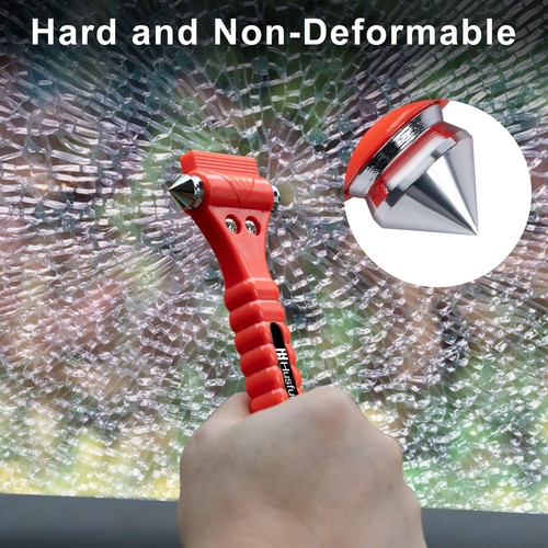 Auto Car Escape Tool, Car Window Glass Hammer Breaker and Seat Belt Cutter - Picture 5 of 6