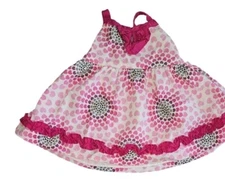 Baby Girl Top and Bloomers Penelope Pink Hearts Size 3-6 Months