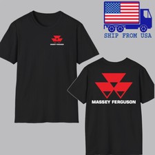 Massey Ferguson Tractor Men's Black Size S-5XL