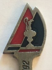 Vintage Souvenir Spoon US Collectible Pewter America’s Cup ‘92