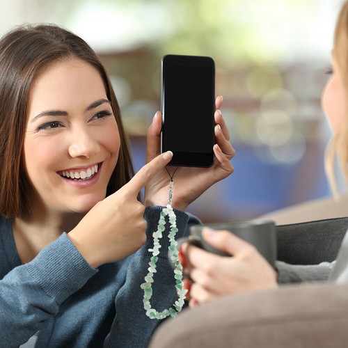 6Pcs Camera Lanyard Phone Wrist Lanyard Beaded Phone Strap Hanging Lanyard Phone - Zdjęcie 9 z 10