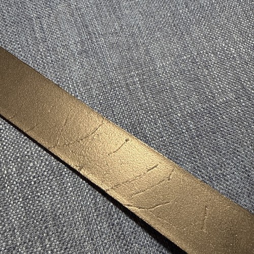 Trafalgar Heritage Saddle Leather Belt Men's 34 Made In Italy - Picture 6 of 10