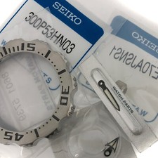 SEIKO SRP307 SRP309 Crystal Watch Band Gasket Bezel Spring Hands Link pins Crown