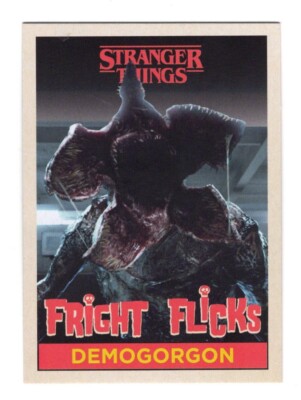 2023 ZEROCOOL STRANGER THINGS FRIGHT FLICKS DEMOGORGON CARD 13