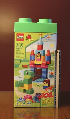 10557 LEGO XXL Duplo Giant Tower 200 Pieces EXCELLENT CONDITION / NEW