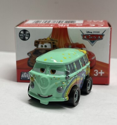 DISNEY PIXAR CARS DIE CAST MINI RACERS FILLMORE VW BUS 2024 #20 | eBay