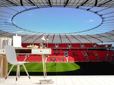 3D Bay Arena Bayer Leverkusen Tapete Wandgemälde Fototapete Wandaufkleber 41