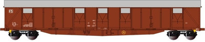 OS.KAR 4121 Gabs FS wagon, TV logo, wooden doors, aluminum roof,