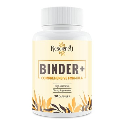 Resciency Detox Binder Supplement   Activated Charcoal, Zeolite, Bentonite Cl...