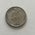 1889 Seated Liberty Dime 10c  Very Nice