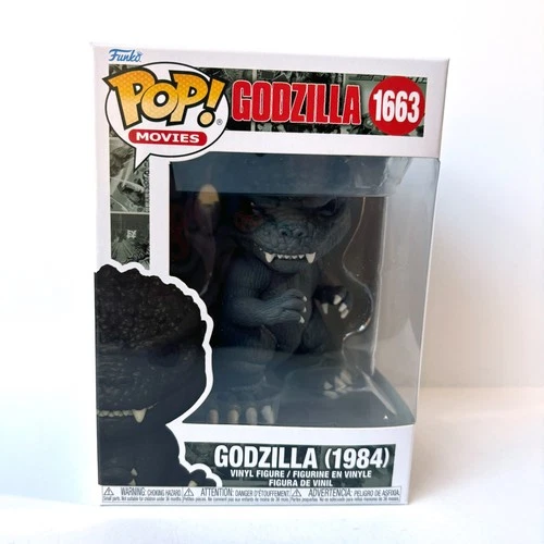 NEW Godzilla (1984) #1663, Funko Pop Movies, Heisei Era, The Return of Godzilla