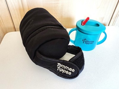 Tommee Tippee Free Flow First Cup 6m+ & Isolierflaschentasche
