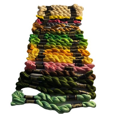 DMC Cotton Perle Size 5, Estate Lot Of 34 Skeins
