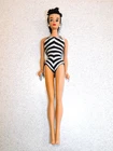 Barbie:  VINTAGE Brunette #4 PONYTAIL BARBIE Doll No Box!