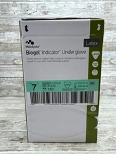 Biogel Indicator Underglove LATEX Surgical Gloves *1 Box* Size: 7 Exp: 6/26