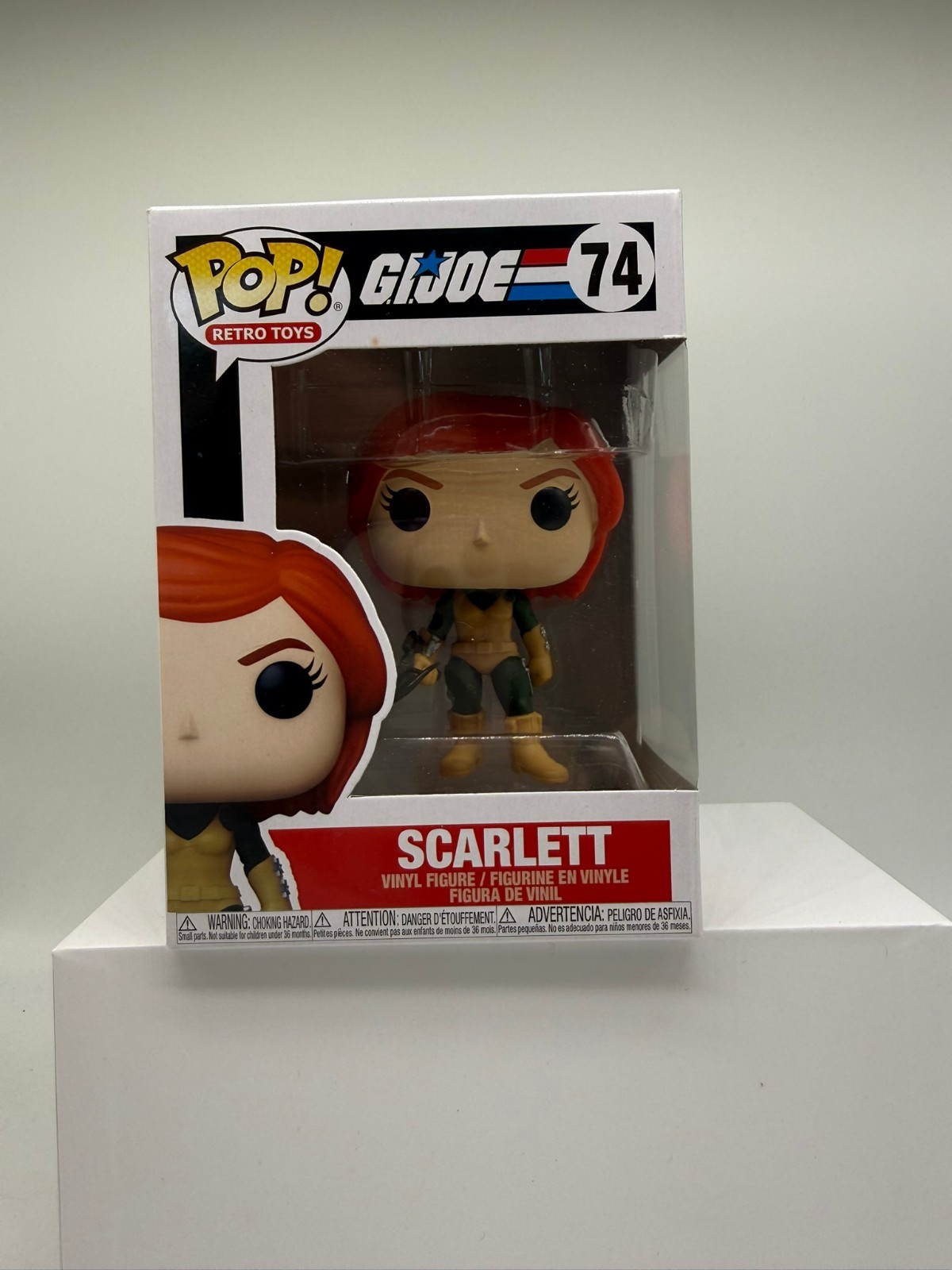 Funko Pop! G.i. Joe – Scarlett #74 Vinyl Figure