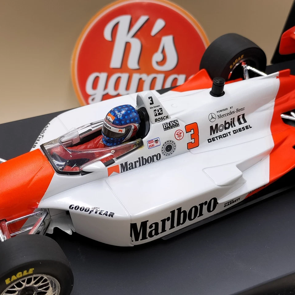 Minichamps 1/18 Penske Mercedes PC23 Paul Tracy Marlboro #3 520941603 Indy Car - Image 4 of 4