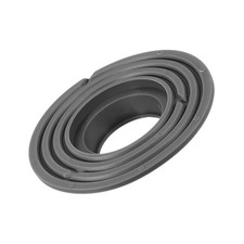 Floor Drain Reducer Silicone Adaptor for 1.8-3.9" Hole Gray
