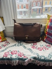 Vintage Coach 5180 Metropolitan 1995 British Tan Briefcase Leather