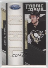 2011 Certified Fabric of the Game Materials NHL Die-Cut 15/25 Mark Letestu 1o3