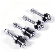 Quick Release Detachable Sissy Bar Docking Hardware Kit Mounting Bolt Chrome 1