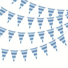 Oktoberfest Bunting Bavarian Decoration 10m Banner Oktoberfest Garland Pennant